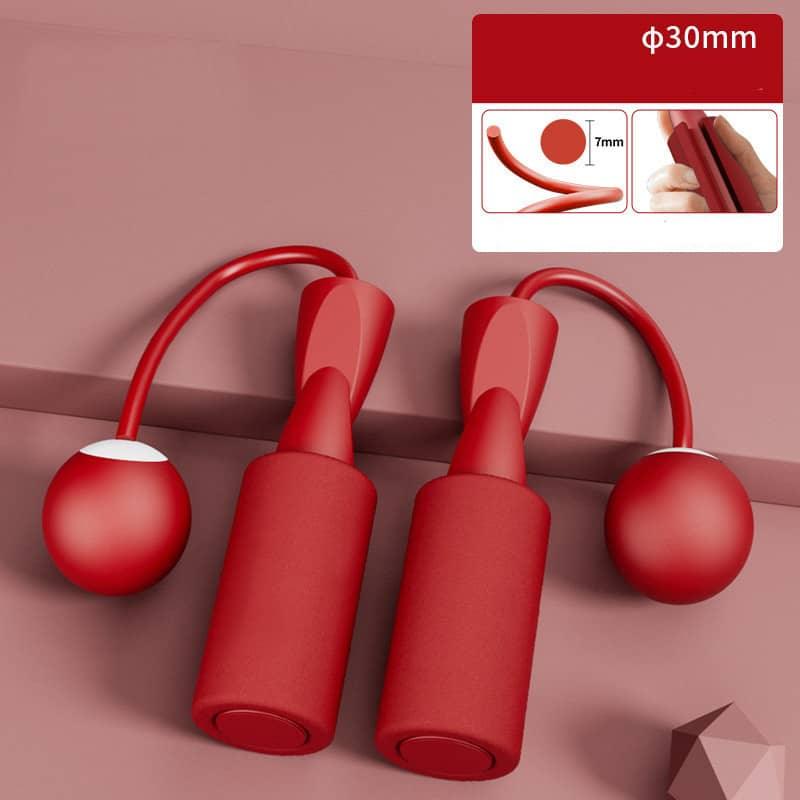 Cordless Weighted Jump Rope with Ball Handles