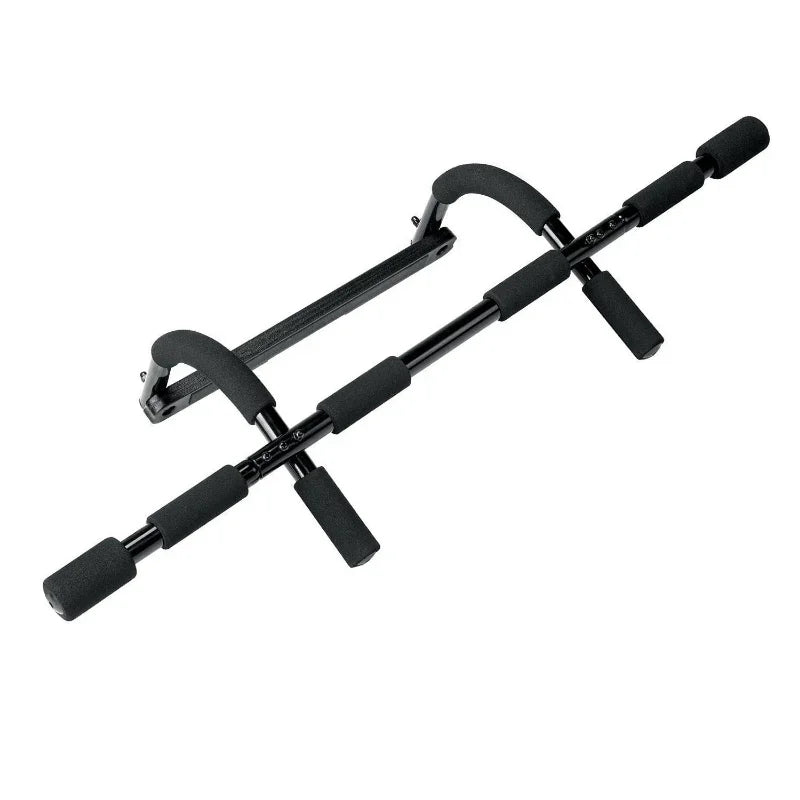 Multi-grip pull-up bar with padded handles, fitness equipment for home workouts