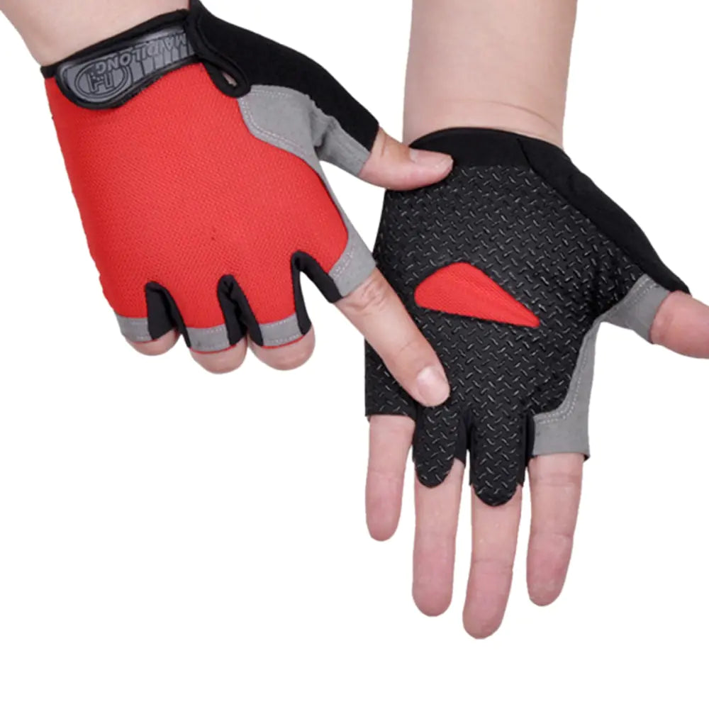 Anti Slip Breathable Half Finger Gloves