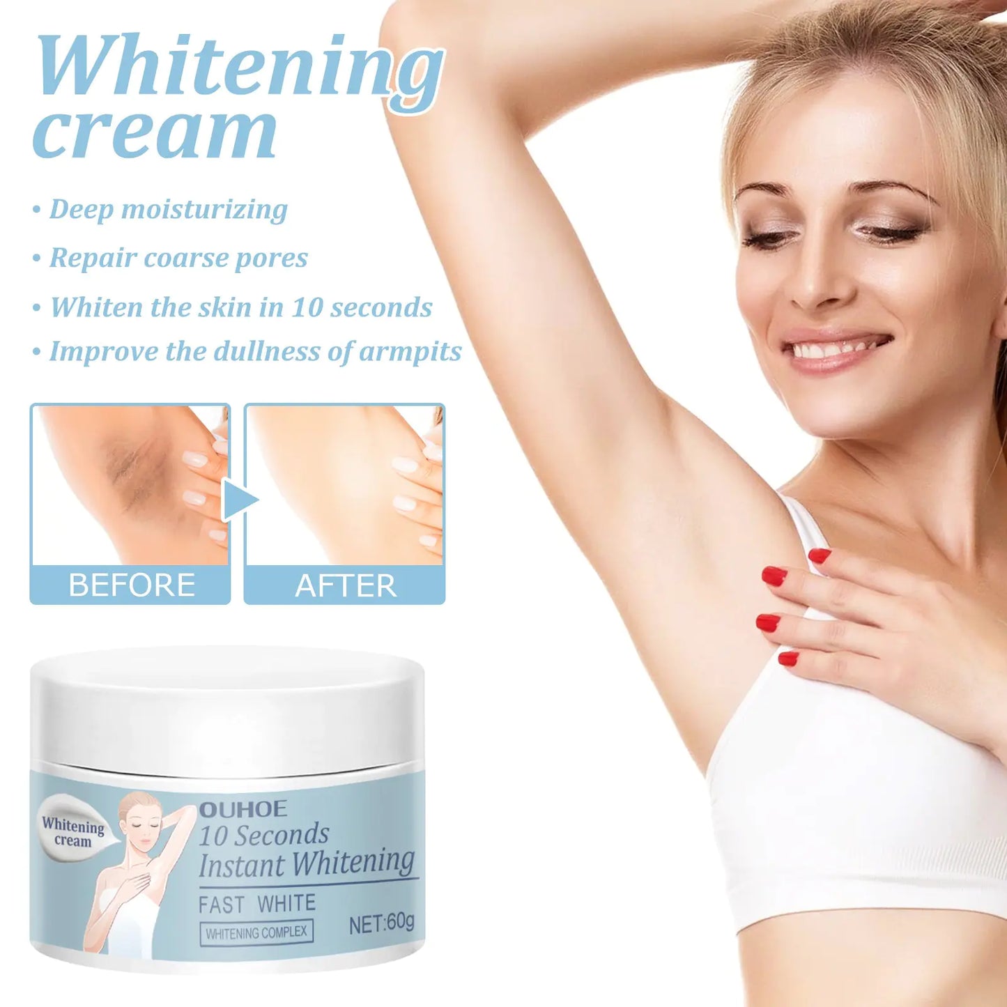 Underarm Whitening Cream for Sensitive Skin Moisturizer/Skin care