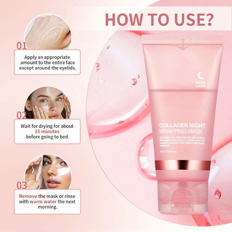 Collagen Peel-Off Mask – Deep Cleansing & Firming Facial Treatment