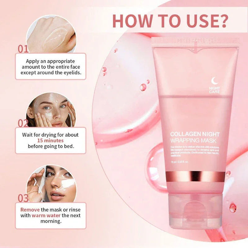 Collagen Peel-Off Mask – Deep Cleansing & Firming Facial Treatment