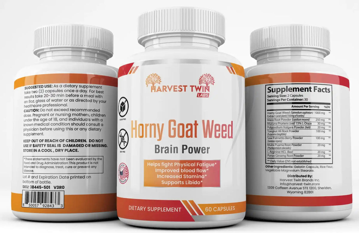 Horny Goat Weed Blend | Stamina, Libido & Energy Support