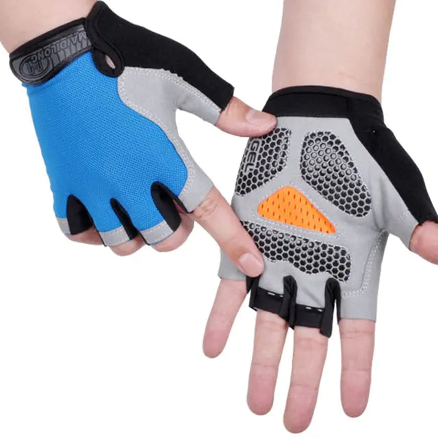 Anti Slip Breathable Half Finger Gloves