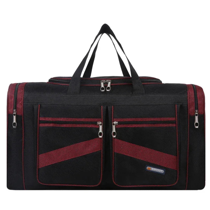 Foldable Large Capacity Tote Travel Bag – Waterproof Oxford Cloth Bag