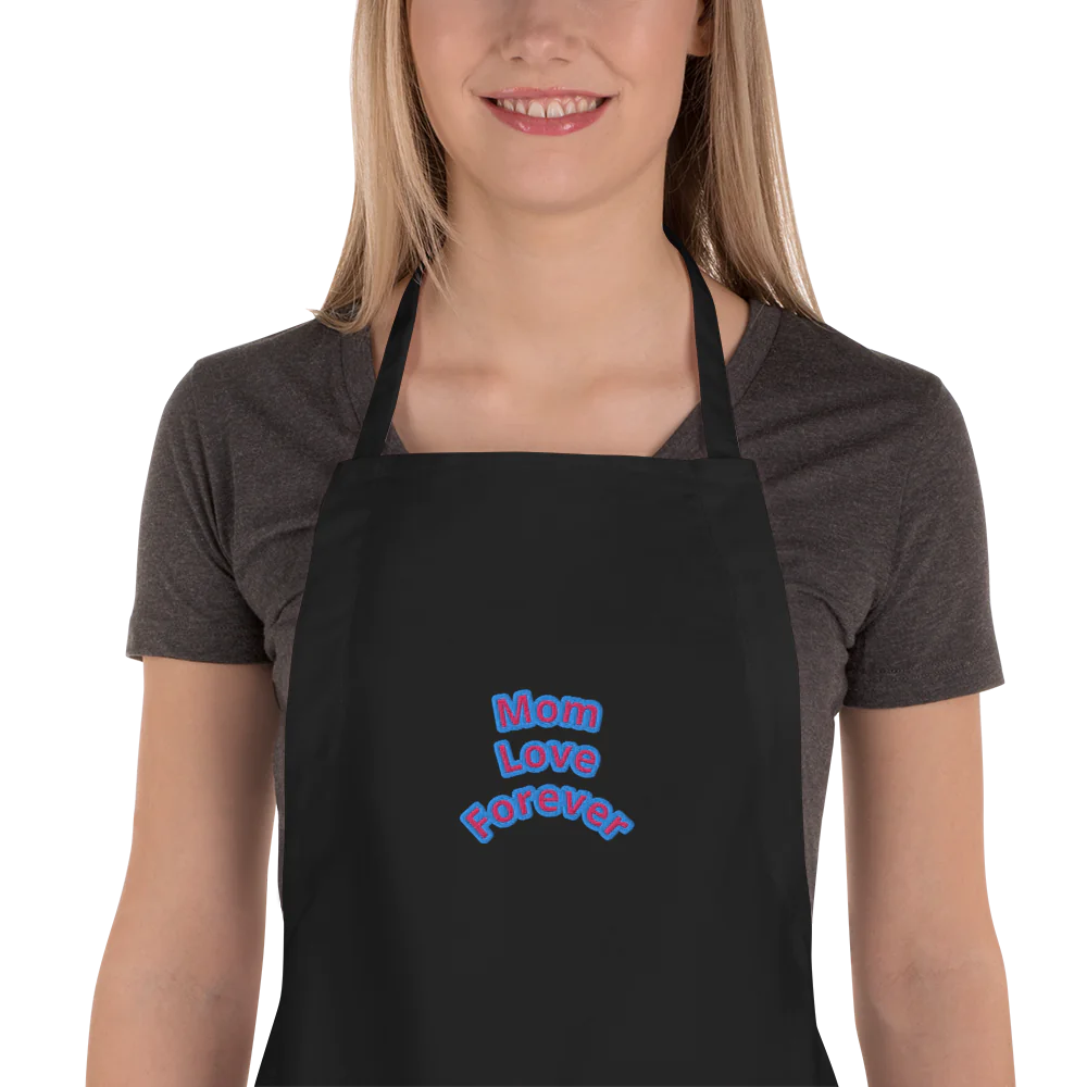 Embroidered Apron/Mother's day