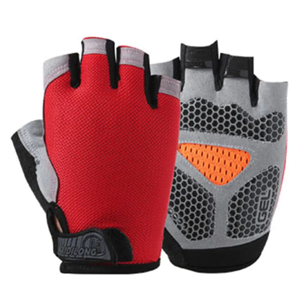 Anti Slip Breathable Half Finger Gloves