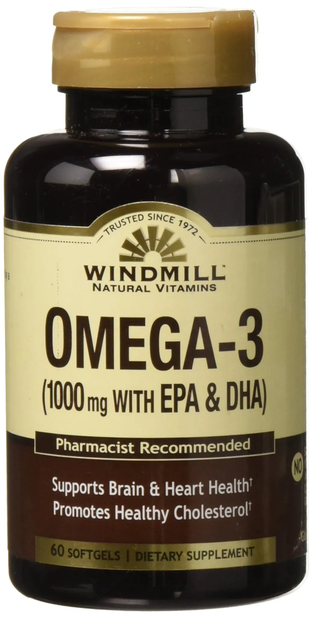Omega 3 SFGL 1000MG WMILL/ Supplements Size: 60