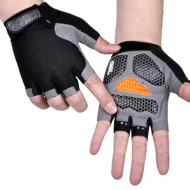 Anti Slip Breathable Half Finger Gloves