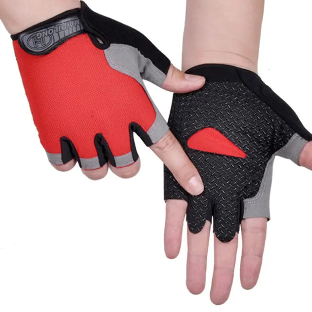 Anti Slip Breathable Half Finger Gloves