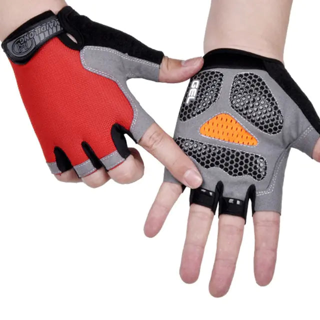 Anti Slip Breathable Half Finger Gloves