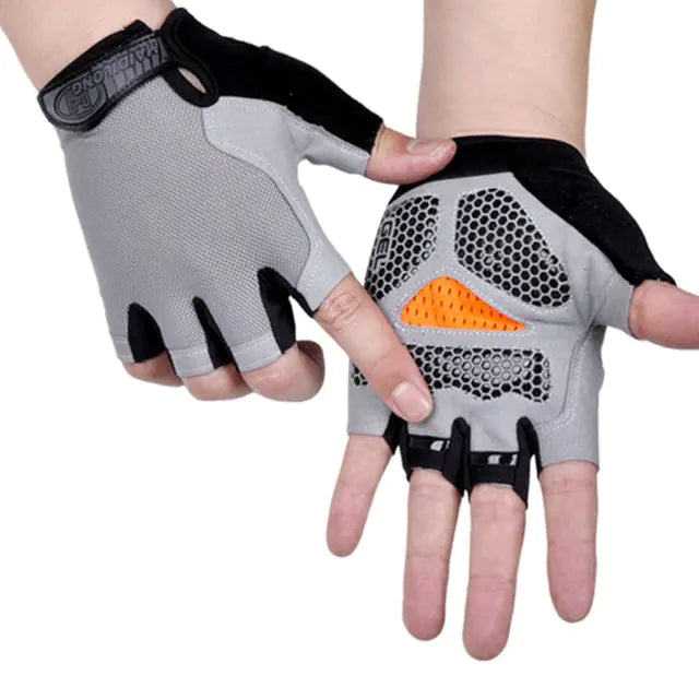 Anti Slip Breathable Half Finger Gloves
