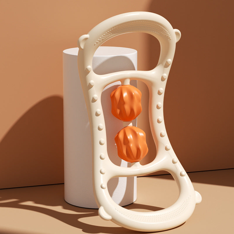 Soft Yoga Ring Magic Cycle Pilates Roller Back Tensioner Shoulder Neck Yoga Fitness Skinny Calf Fitness Artifact Fascia Massage - Hi Fitness Gym Crop Tank Top Leggings Set - Hi Fitness