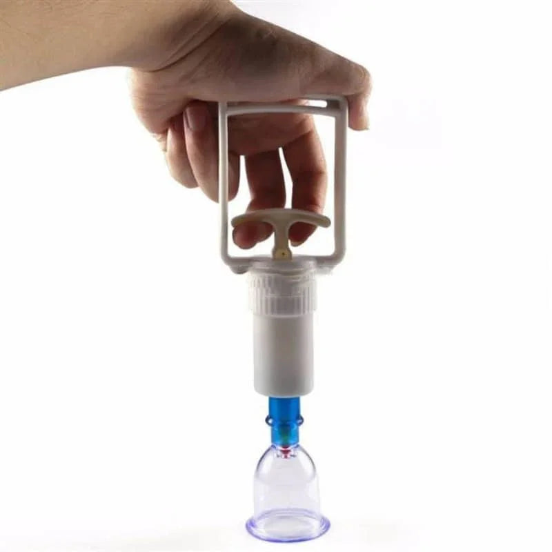 12-Piece Vacuum Cupping Therapy Set with Suction Pump
