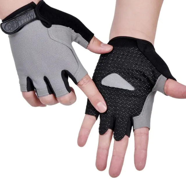 Anti Slip Breathable Half Finger Gloves