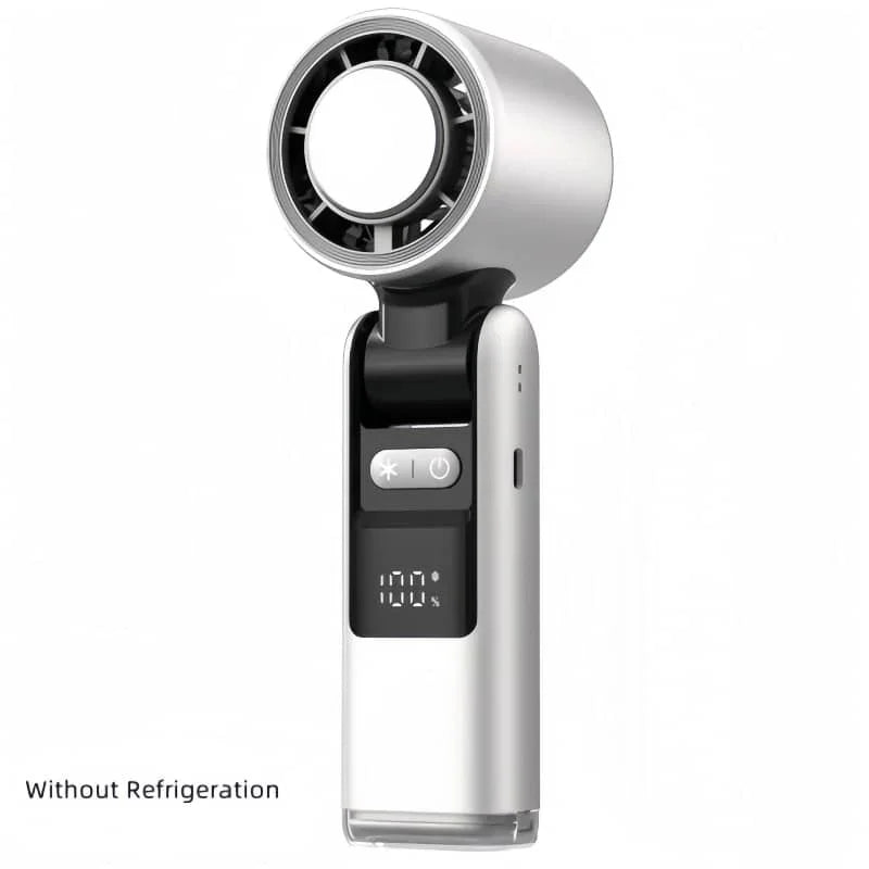 Portable USB Handheld Fan with Digital Display