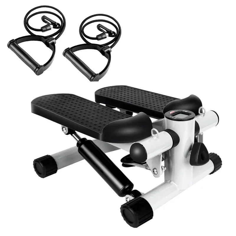 Mini Stair Stepper with Resistance Bands & LCD
