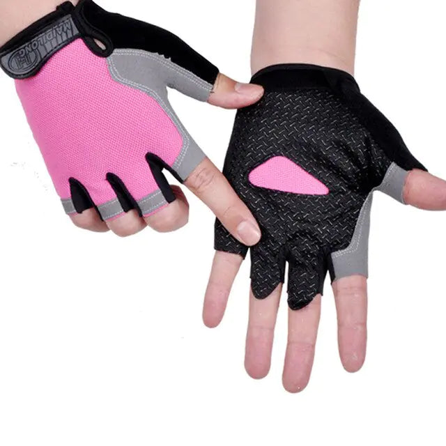 Anti Slip Breathable Half Finger Gloves