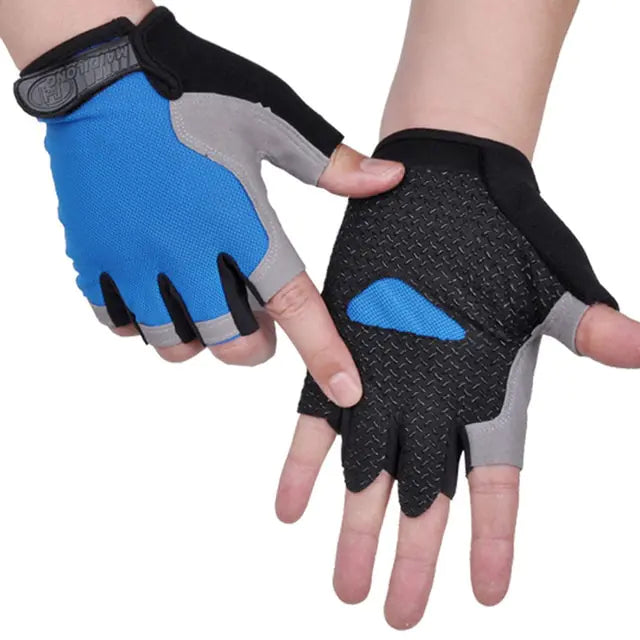 Anti Slip Breathable Half Finger Gloves