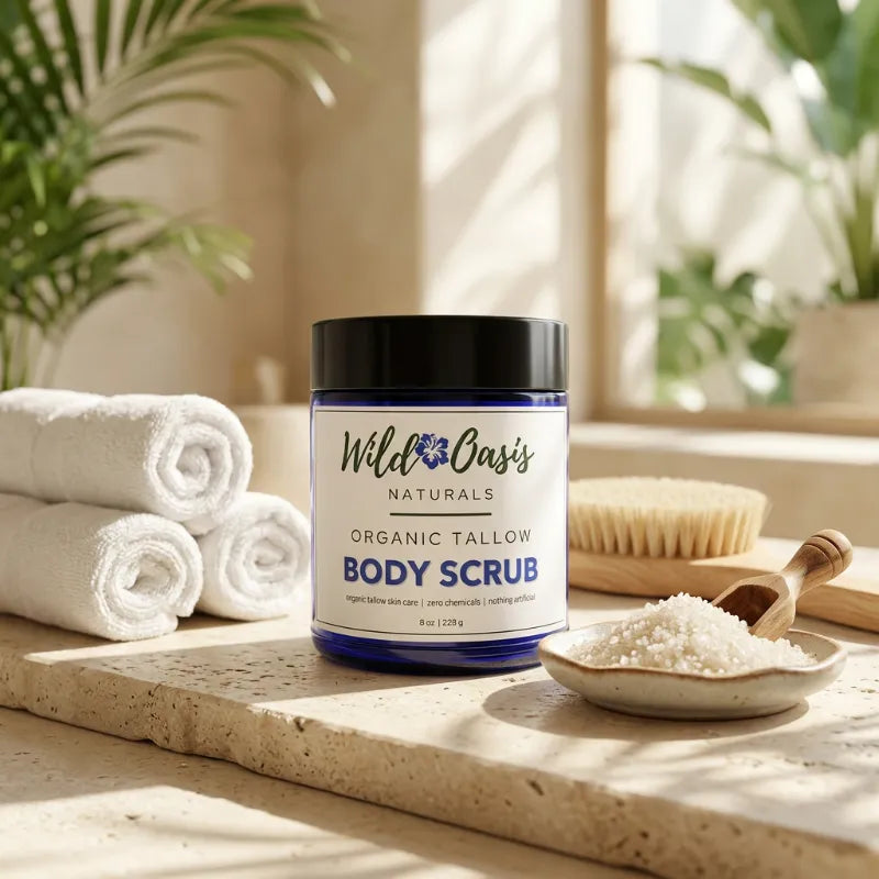 Wild Oasis Naturals Organic Tallow Body Scrub