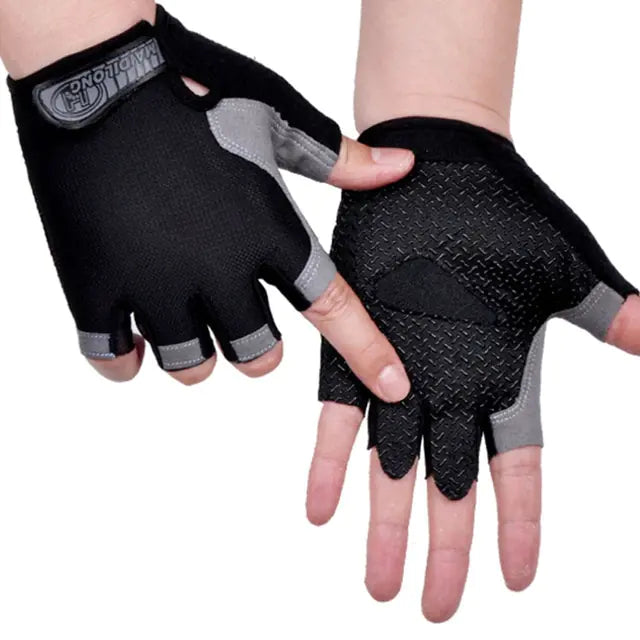 Anti Slip Breathable Half Finger Gloves