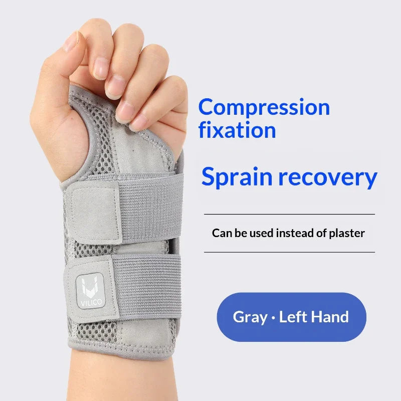 Double Strap Wrist Brace. Knuckle Pain Support & Adjustable Stabilization - Hi Fitness Gym Crop Tank Top Leggings Set - Hi Fitness