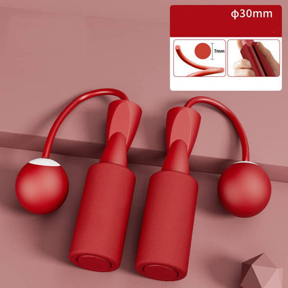 Cordless Weighted Jump Rope with Ball Handles