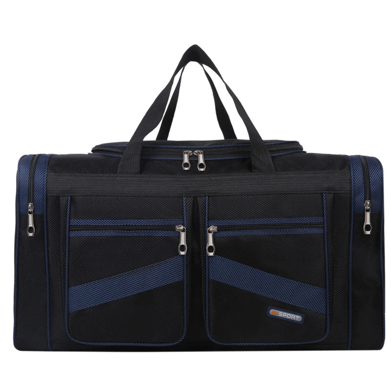 Foldable Large Capacity Tote Travel Bag – Waterproof Oxford Cloth Bag