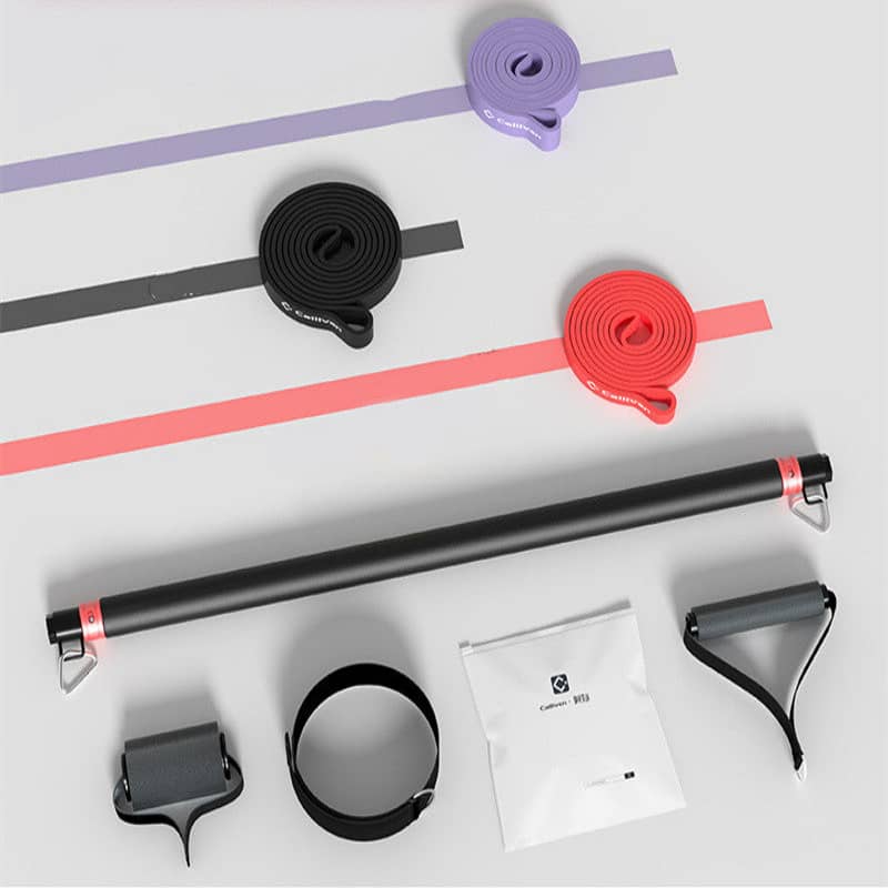 Resistance Band Push-Pull Training Bar – Home Bench Press & Strength Set