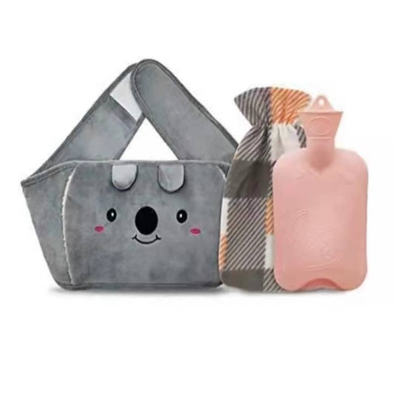 Plush Waist Warmer Belt – Hot Water Bottle Belly Band