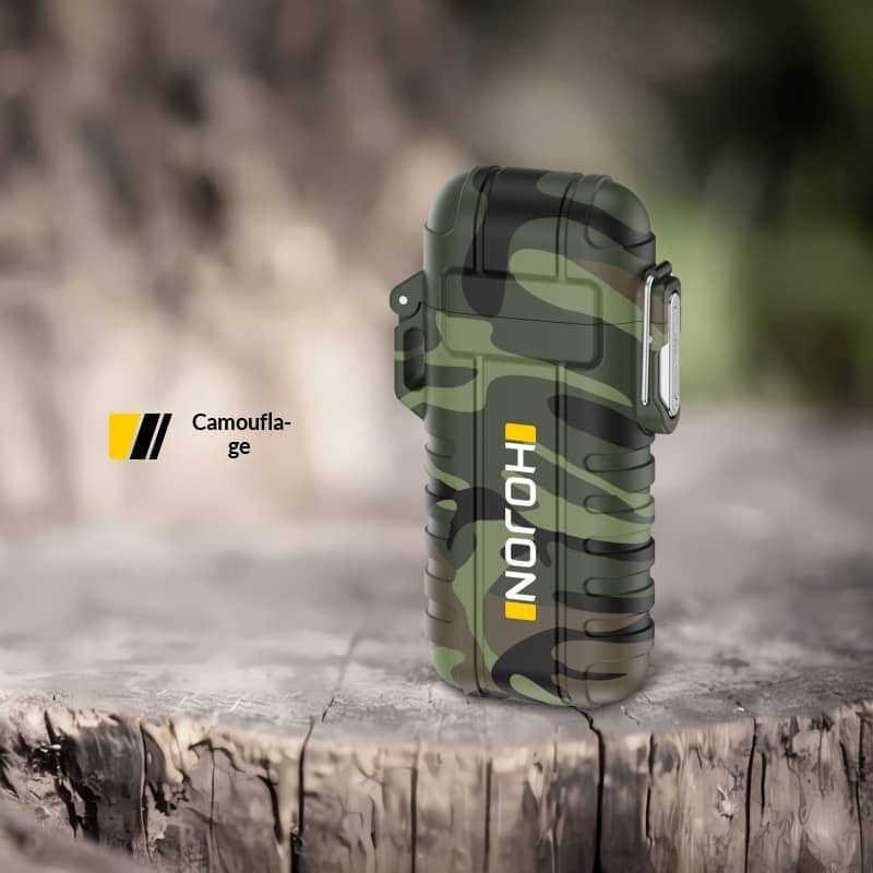 Camouflage-patterned device on a wooden surface with 'HONOR' branding.