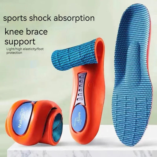 Men’s Thick Shock-Absorbing Sports Insoles. Comfortable Athletic Foot Support - Hi Fitness Gym Crop Tank Top Leggings Set - Hi Fitness