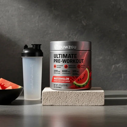 Pre-Workout Supplement - Watermelon Caffeine Boost