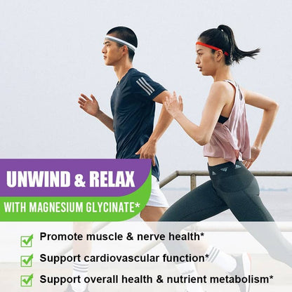 Magnesium Glycinate Capsules – Sleep, Stress & Muscle Support