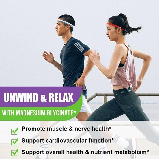 Magnesium Glycinate Capsules – Sleep, Stress & Muscle Support