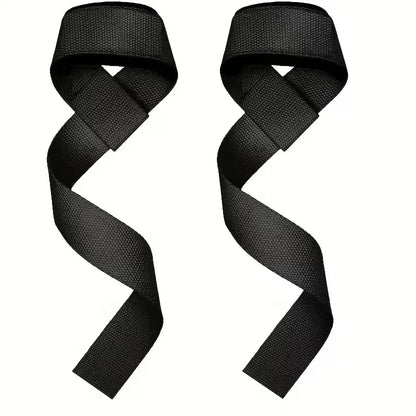 Heavy Duty Deadlift Grip Straps – Powerlifting Wrist Support