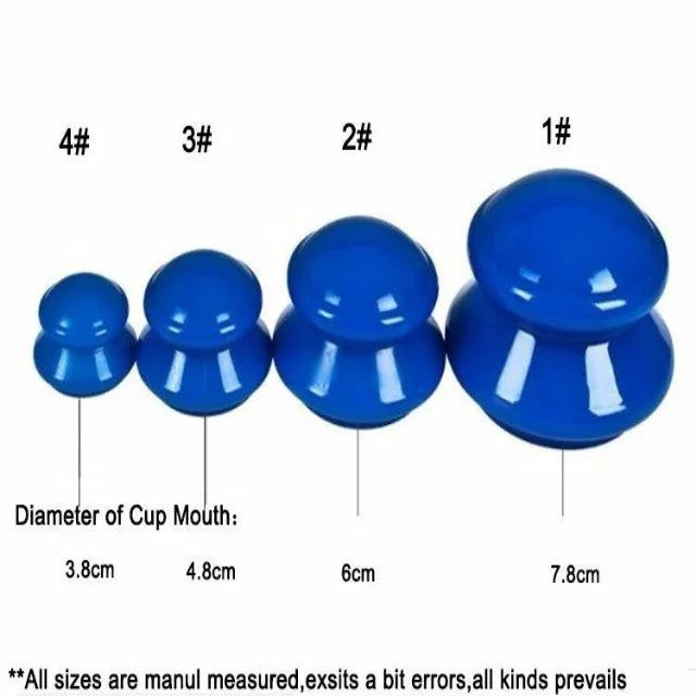 Silicone Vacuum Cupping Cupper – Anti-Cellulite Massage Cups for Body, Pain Relief & Muscle Recovery - Hi Fitness Gym Crop Tank Top Leggings Set - Hi Fitness