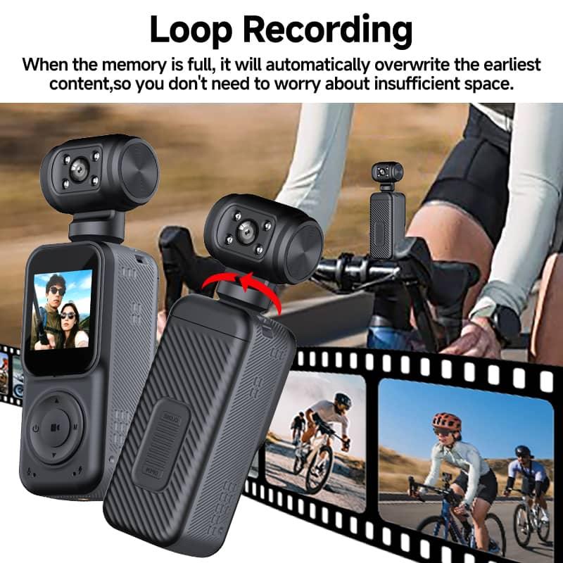 Outdoor Sports Camera with Night Vision