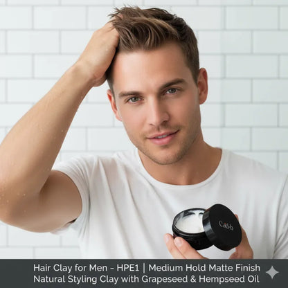 HPE1 Medium Hold Matte Hair Clay