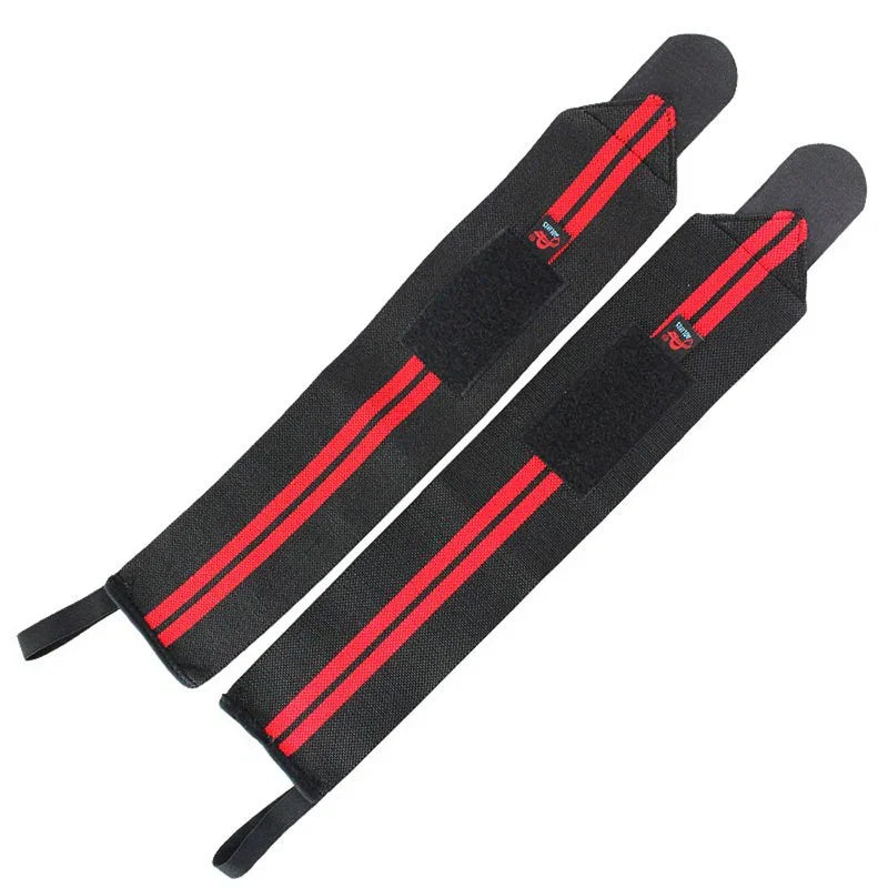 Power Wrist Wraps for Weightlifting & Gym Training. Adjustable Support for Strength, CrossFit & Bodybuilding - Hi Fitness Gym Crop Tank Top Leggings Set - Hi Fitness