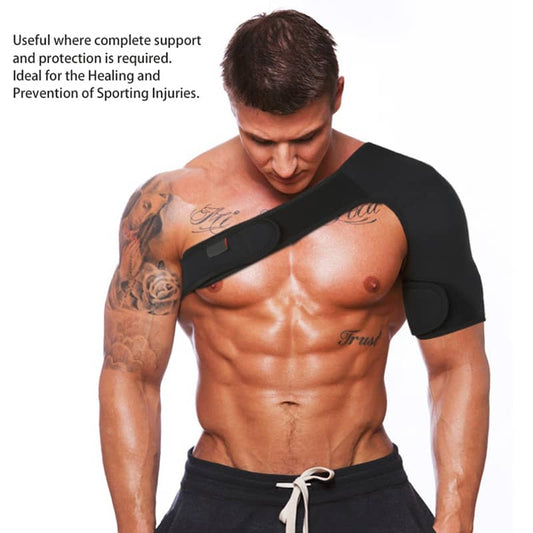 Neoprene Shoulder Support Brace – Adjustable Compression for Pain, Injury & Arthritis