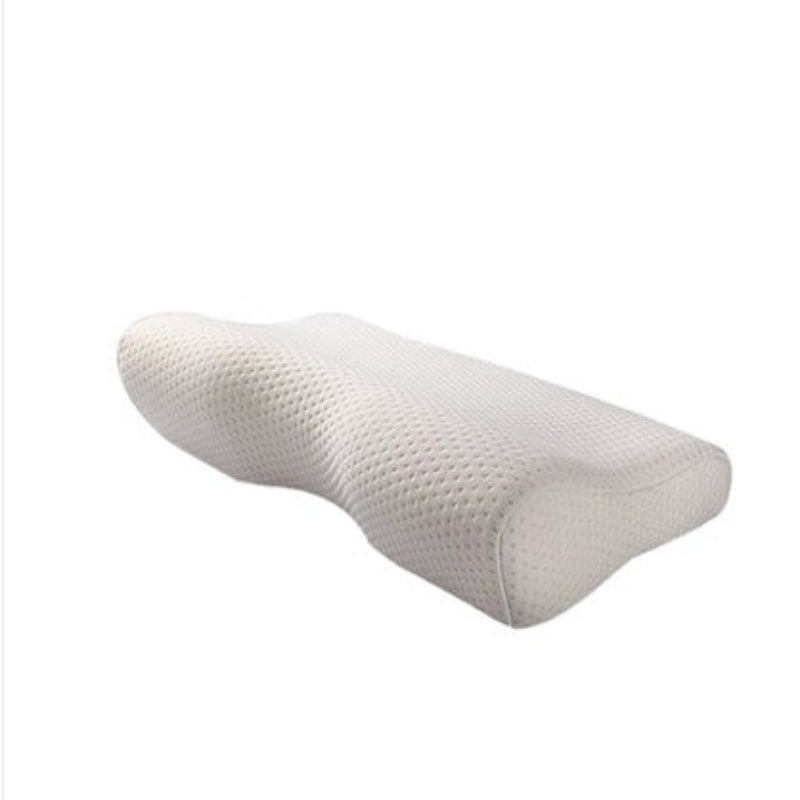 Cushion with a textured surface on a white background