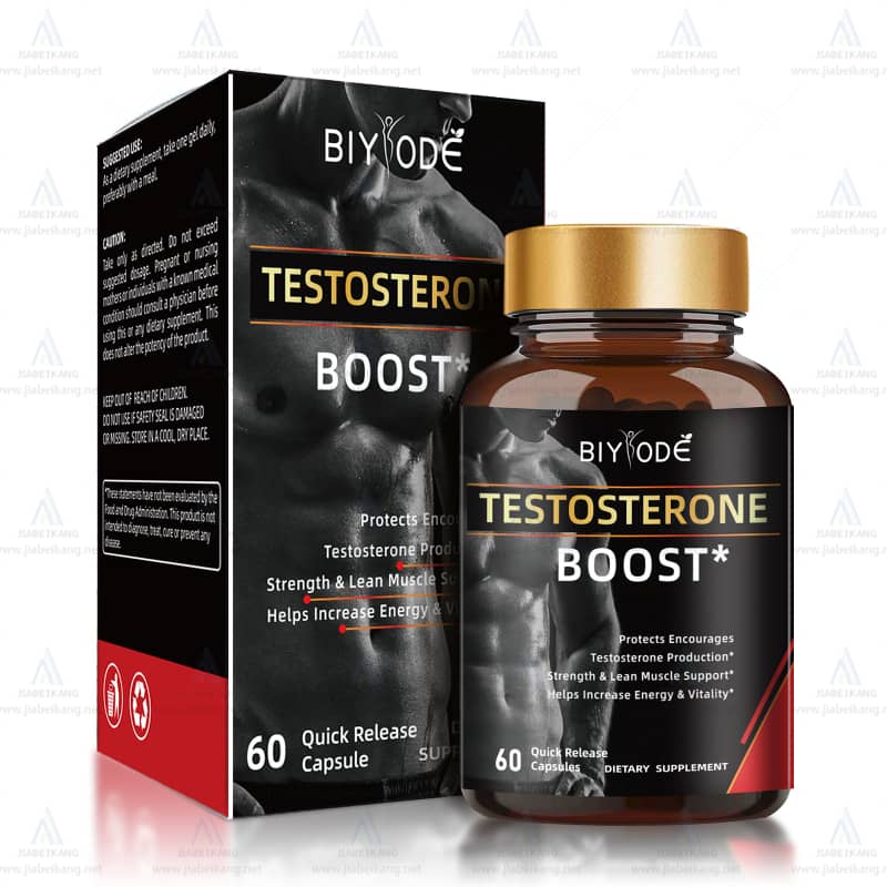 Men's Testosterone Boost Power Muscle Support Capsules
