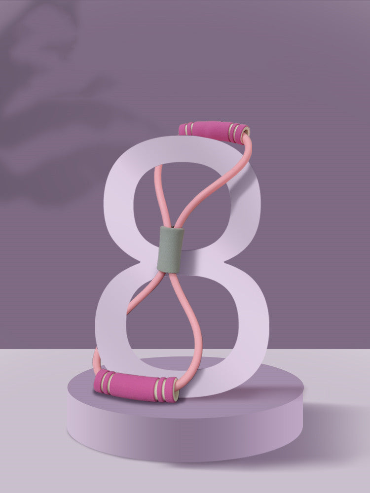 Eight-Shaped Elastic Rope Stretch Belt Exercise Arm Fitness Equipment - Hi Fitness Gym Crop Tank Top Leggings Set - Hi Fitness