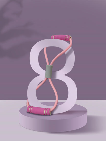 Eight-Shaped Elastic Rope Stretch Belt Exercise Arm Fitness Equipment - Hi Fitness Gym Crop Tank Top Leggings Set - Hi Fitness