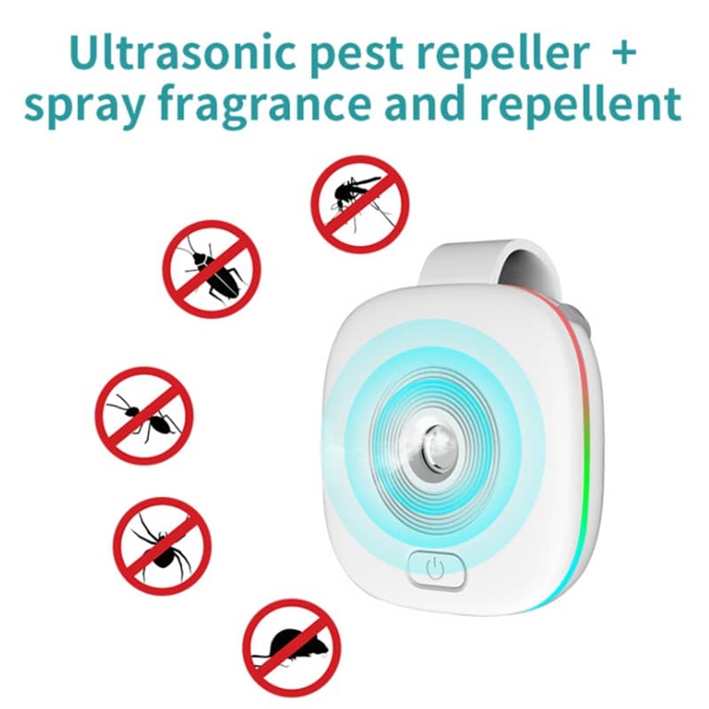 Ultrasonic Insect Repeller with Essential Oil Diffuser