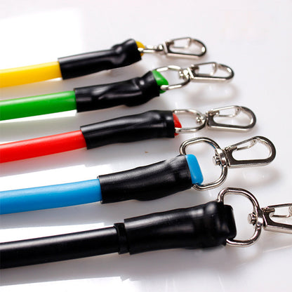 Elastic Rope Fitness Male Elastic Band Chest Muscle Training Equipment Pull Band Resistance Band Fitness Equipment Home Pull Rope - Hi Fitness Gym Crop Tank Top Leggings Set - Hi Fitness