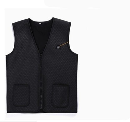 Smart Electric Heating Vest To Keep The Whole Body Warm - Hi Fitness Gym Crop Tank Top Leggings Set - Hi Fitness