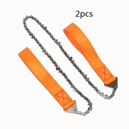 Portable 24-Inch Hand Chain Saw for Outdoor Survival, Garden & Camping - Wire Hand Saw - Hi Fitness Gym Crop Tank Top Leggings Set - Hi Fitness