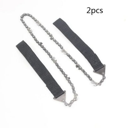 Portable 24-Inch Hand Chain Saw for Outdoor Survival, Garden & Camping - Wire Hand Saw - Hi Fitness Gym Crop Tank Top Leggings Set - Hi Fitness